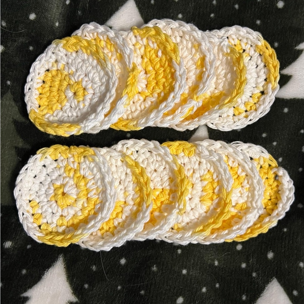 12 Reusable Cotton Rounds
